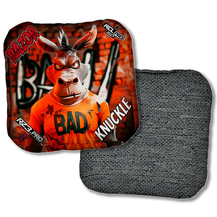 Knuckle PRO Bad A Graffiti Black Back Product View