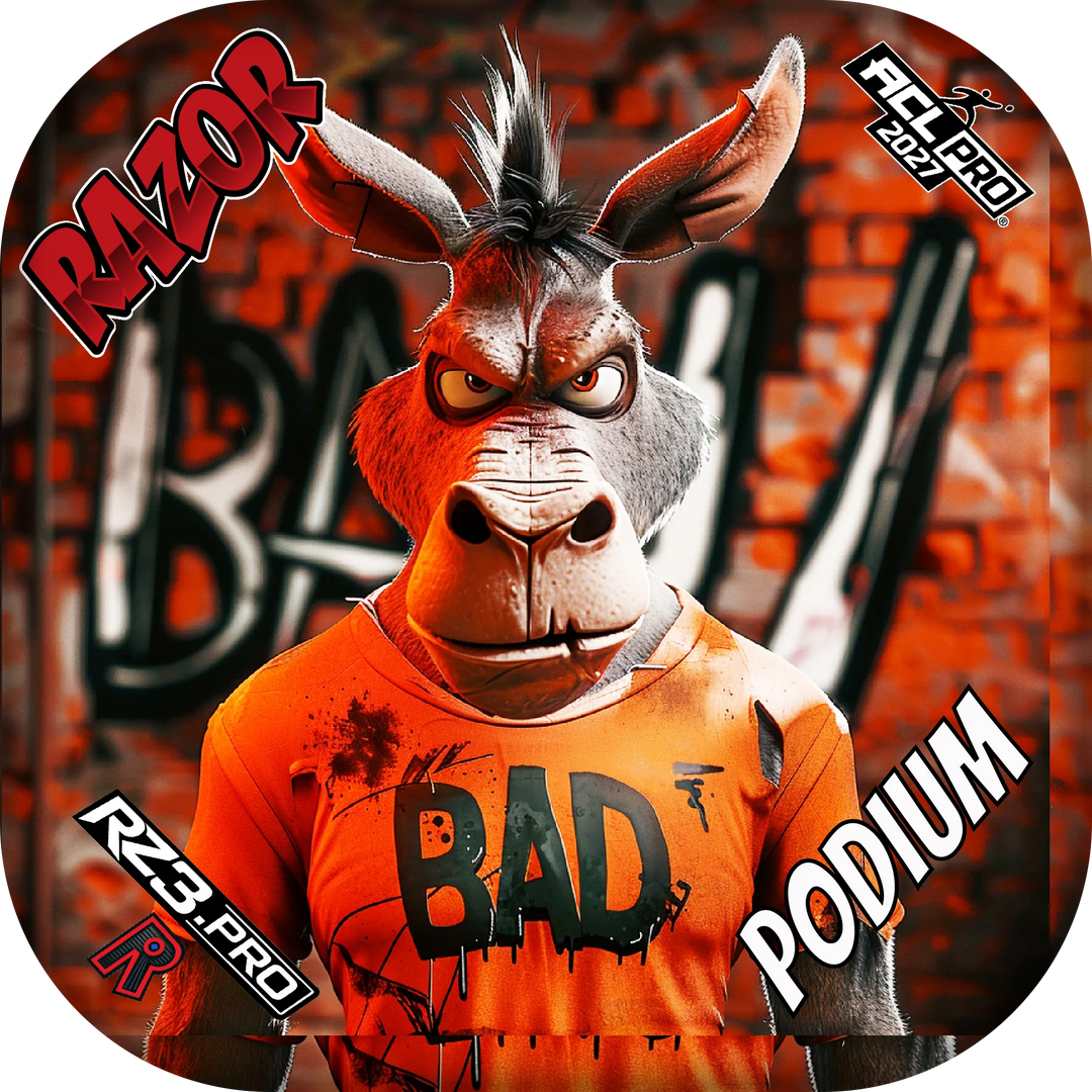 Podium PRO Bad A Graffiti Cornhole Bags