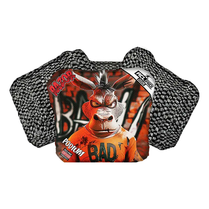 Podium | Bad A Graffiti | ACL PRO Razor Cornhole Bags