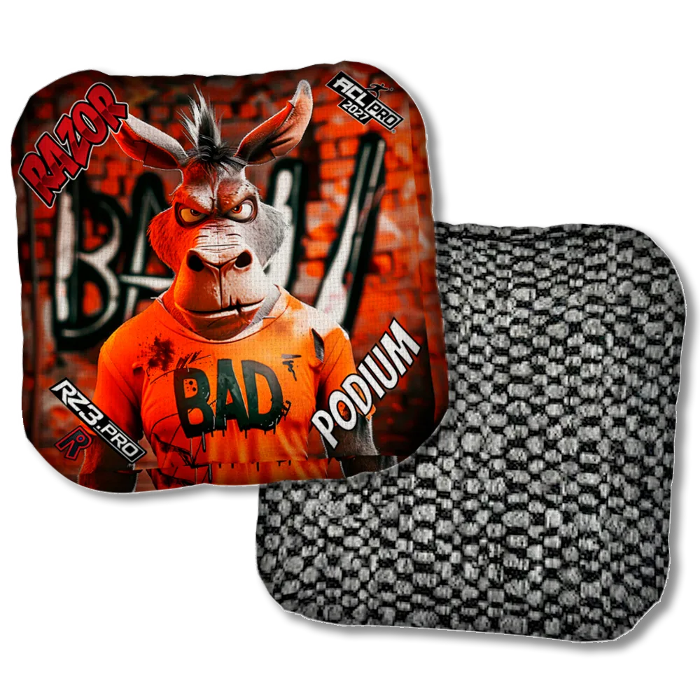 Podium PRO Bad A Graffiti Black Back Product View