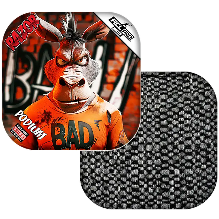 Podium | Bad A Graffiti | ACL PRO Razor Cornhole Bags