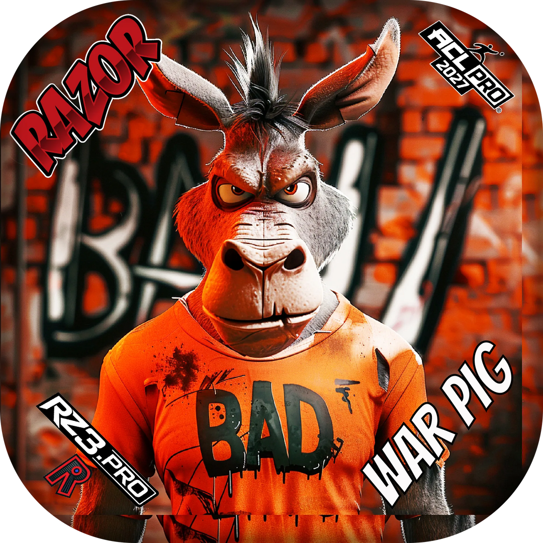War Pig PRO Bad A Graffiti Cornhole Bags