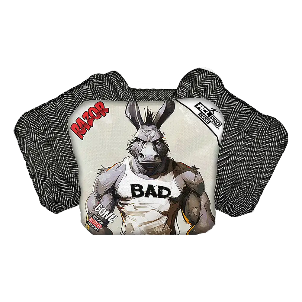 Bone | Bad Ass Muscles | ACL PRO Razor Cornhole Bags