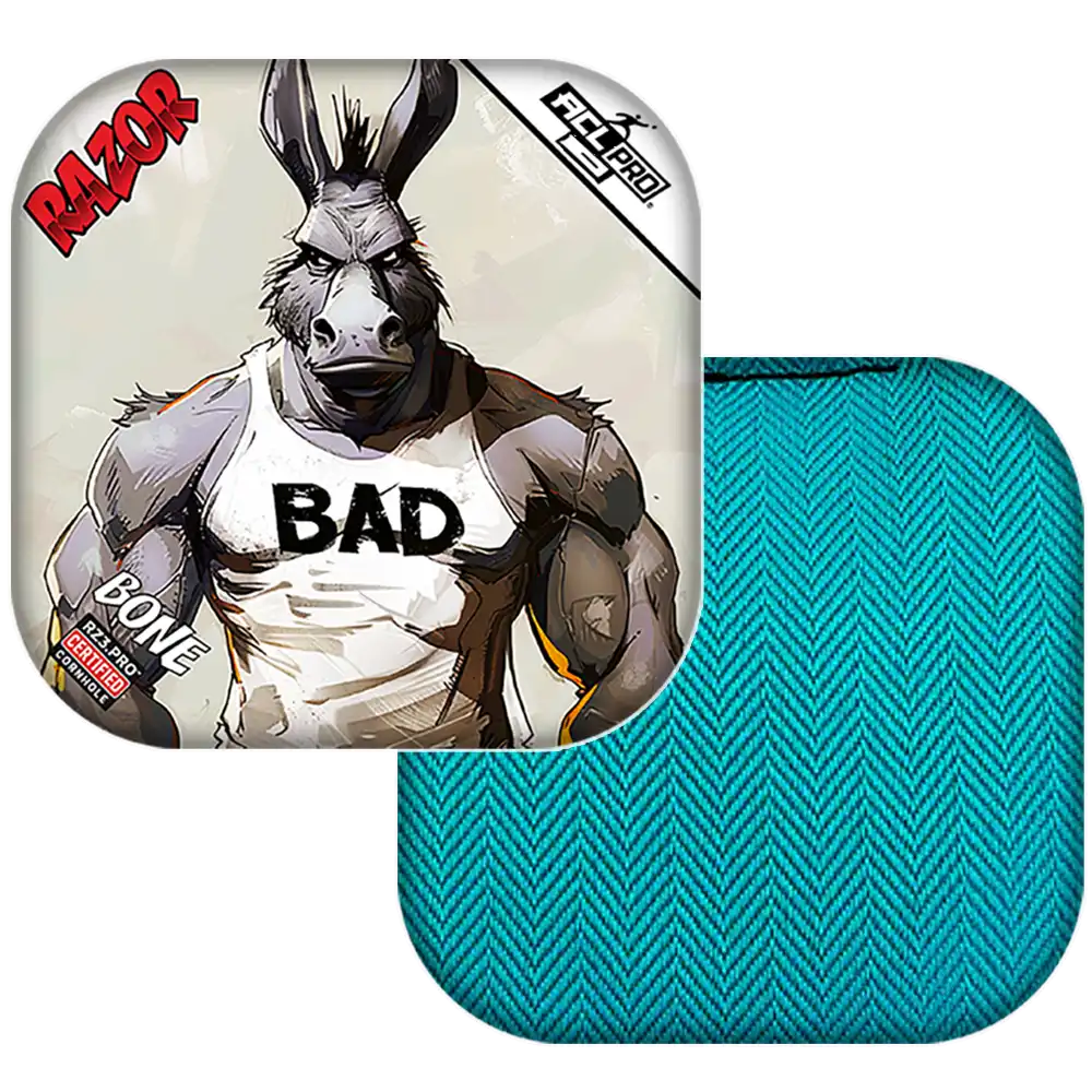 Bone | Bad Ass Muscles | ACL PRO Razor Cornhole Bags