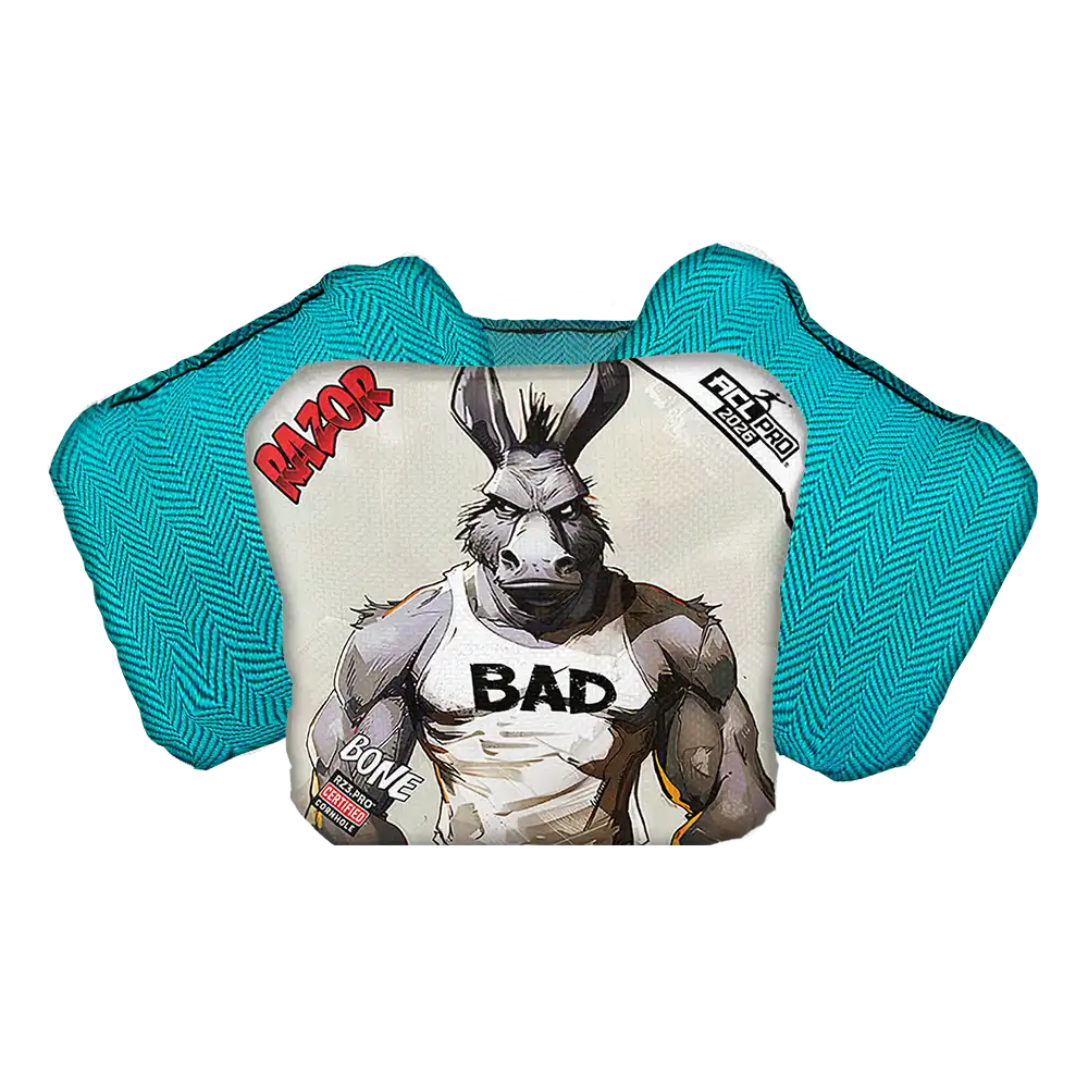 Bone | Bad Ass Muscles | ACL PRO Razor Cornhole Bags