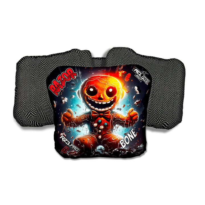 Bone PRO Bad Cookie Black Back Cornhole Bags