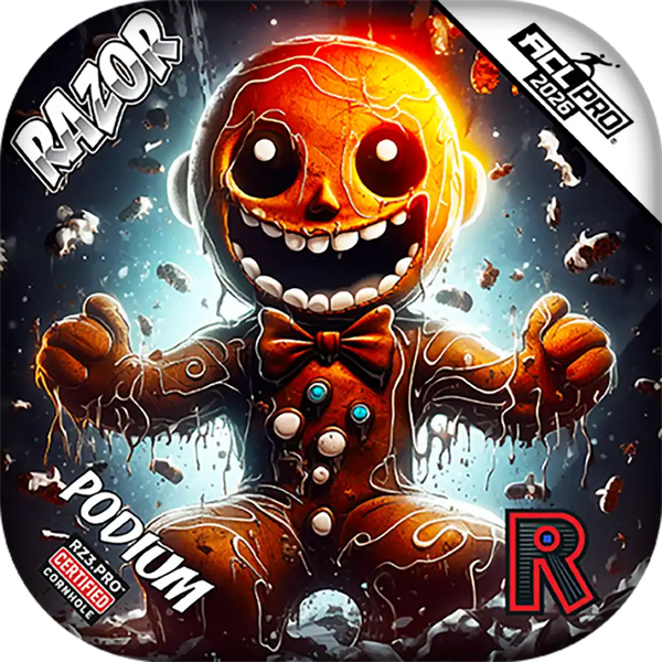 Podium PRO | Bad Cookie | ACL PRO Razor Cornhole Bags