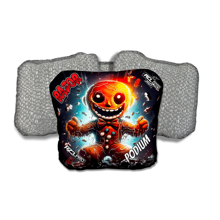 Podium PRO Bad Cookie Silver Back Cornhole Bags