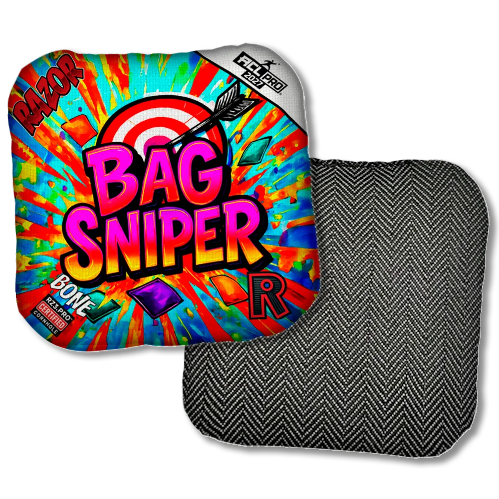 Bone PRO Bag Sniper Black Back Product View