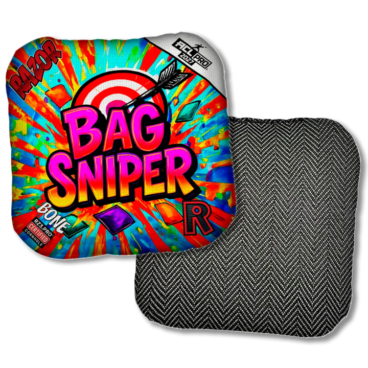 Bone PRO Bag Sniper Black Back Product View