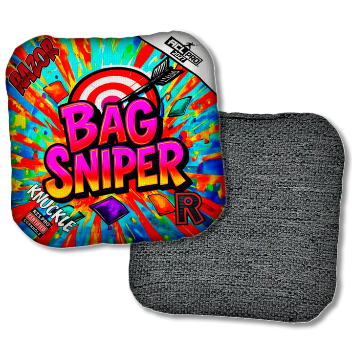 Knuckle PRO Bag Sniper Black Back Product View
