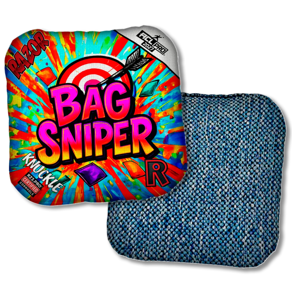 Knuckle PRO Bag Sniper Blue Back Product View