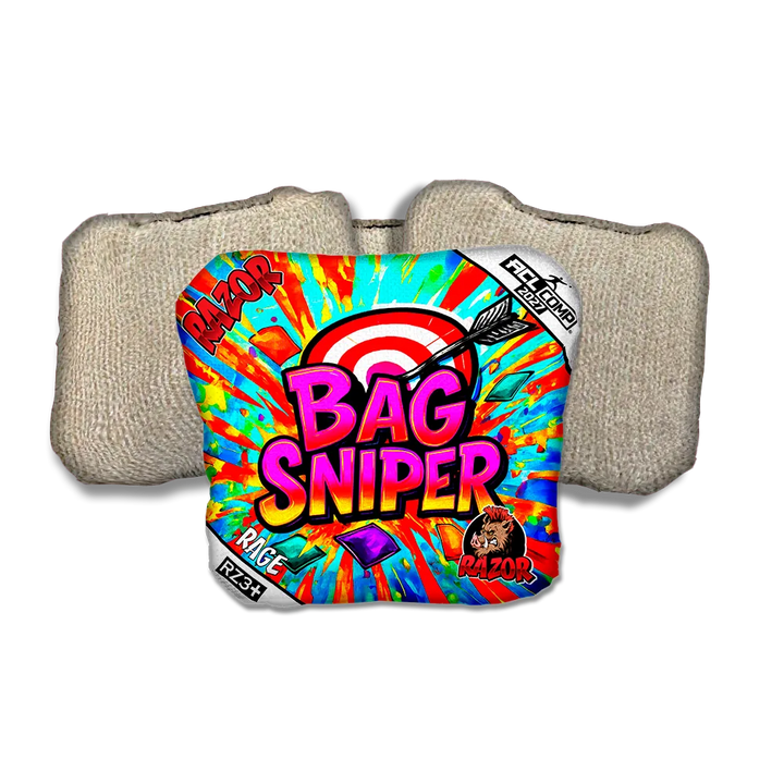 Rage COMP Bag Sniper Tan Back Cornhole Bags