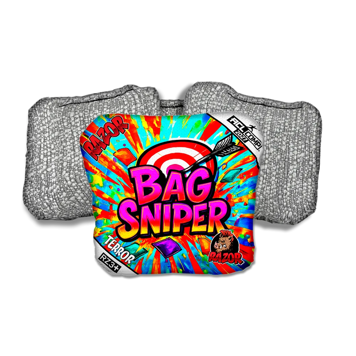 Terror COMP Bag Sniper Silver Back Cornhole Bags
