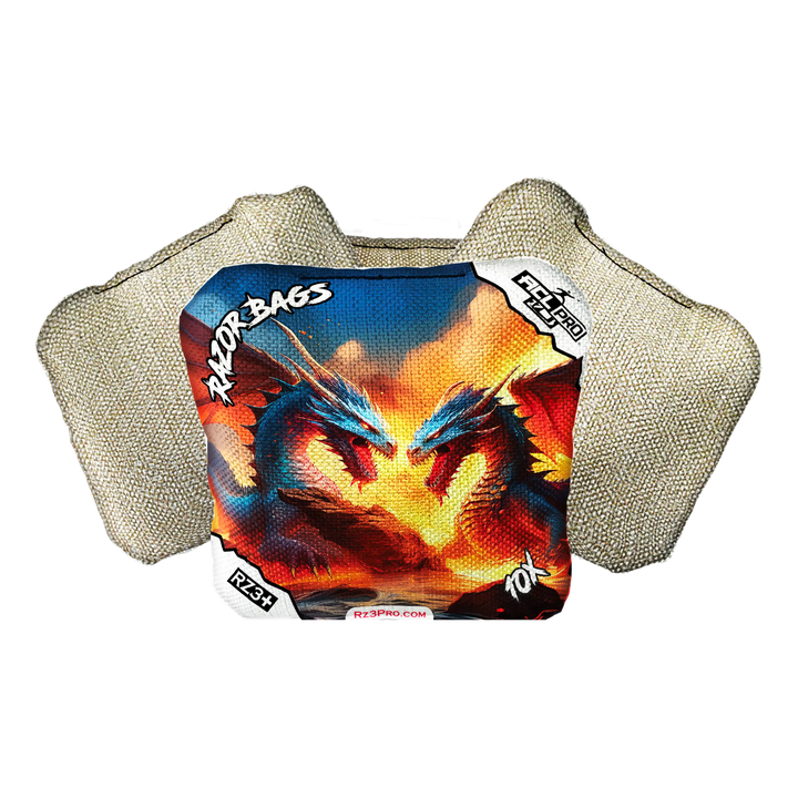 10X | Battle Dragons | ACL PRO Razor Cornhole Bags