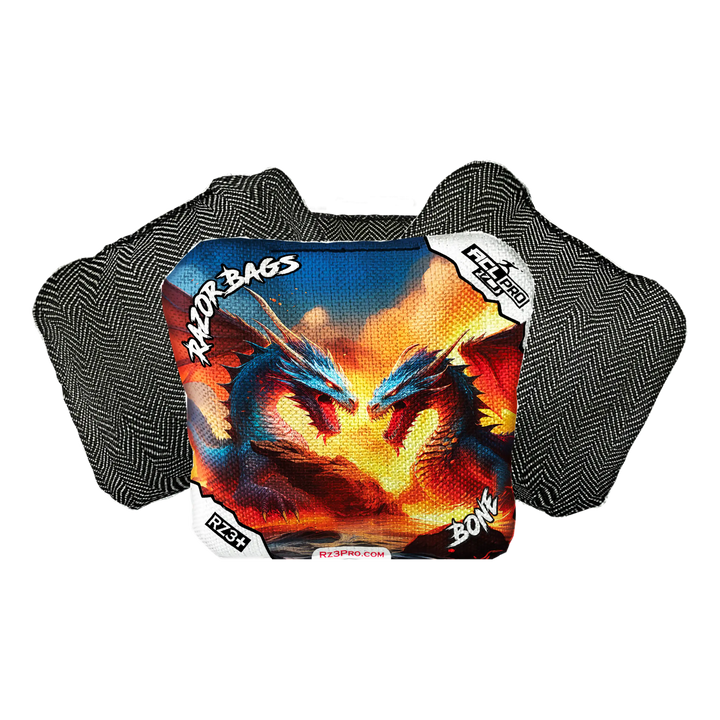 Bone | Battle Dragons | ACL PRO Razor Cornhole Bags