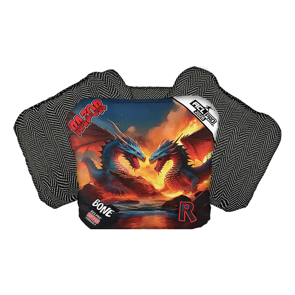Bone | Battle Dragons | ACL PRO Razor Cornhole Bags