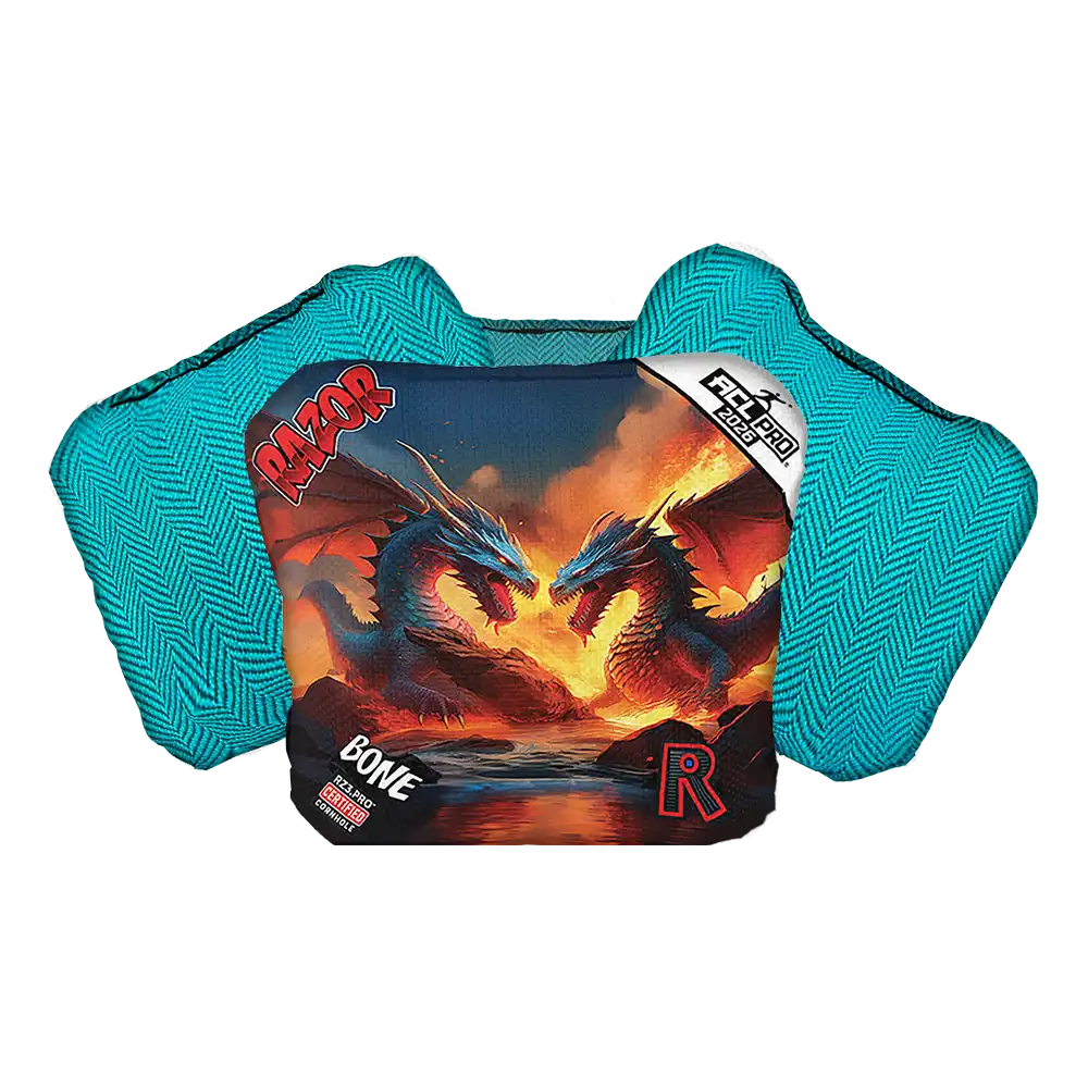 Bone | Battle Dragons | ACL PRO Razor Cornhole Bags
