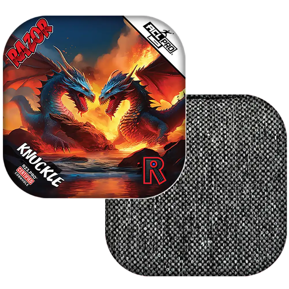 Knuckle | Battle Dragons | ACL PRO Razor Cornhole Bags