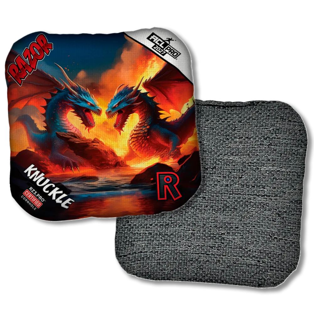 Knuckle PRO Battle Dragons Black Back Product View