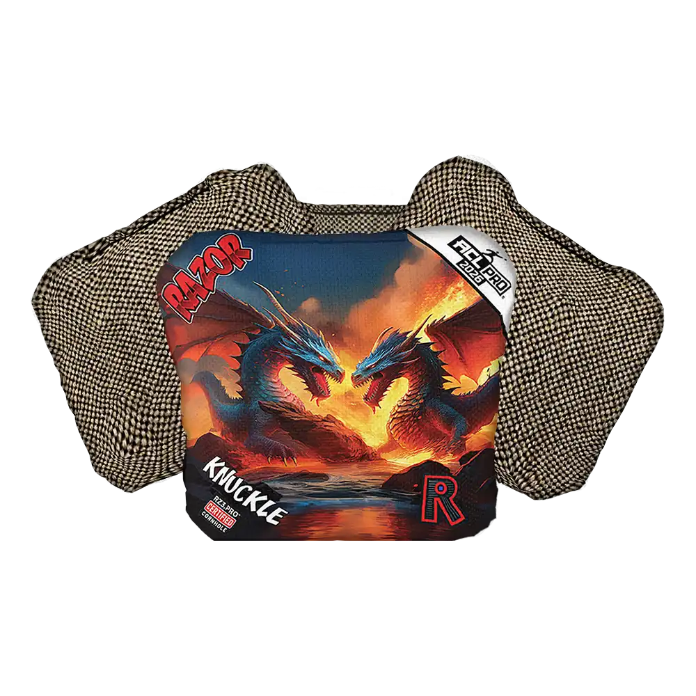 Knuckle | Battle Dragons | ACL PRO Razor Cornhole Bags