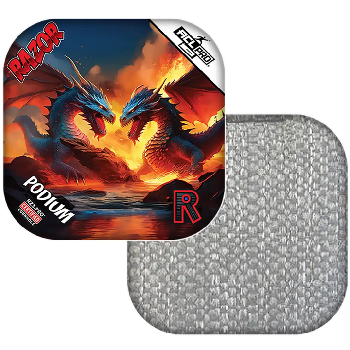 Podium | Battle Dragons | ACL PRO Razor Cornhole Bags