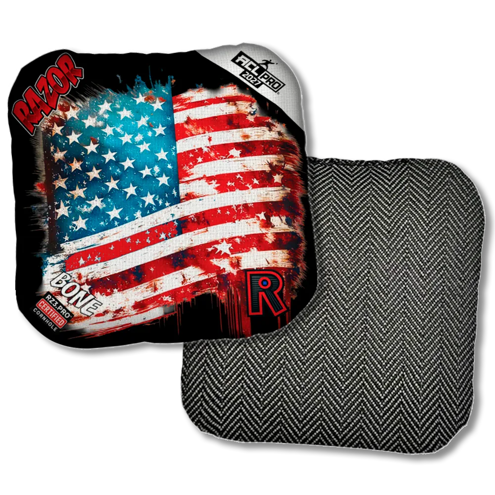 Bone PRO Battle Flag Black Back Product View