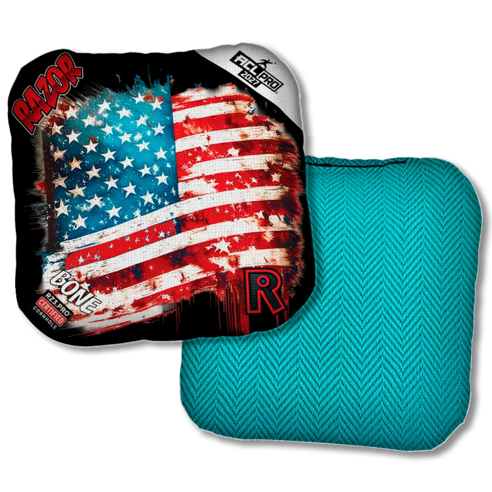 Bone PRO Battle Flag Teal Back Product View