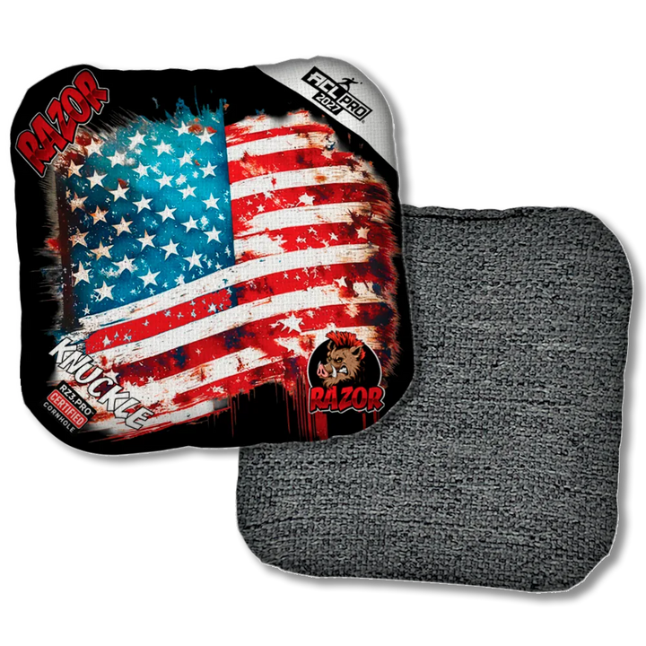 Knuckle PRO Battle Flag Black Back Product View