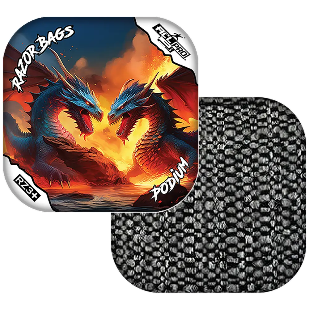 Podium | Battle Dragons | ACL PRO Razor Cornhole Bags