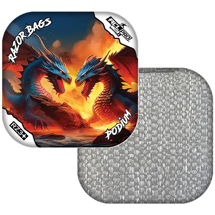 Podium | Battle Dragons | ACL PRO Razor Cornhole Bags
