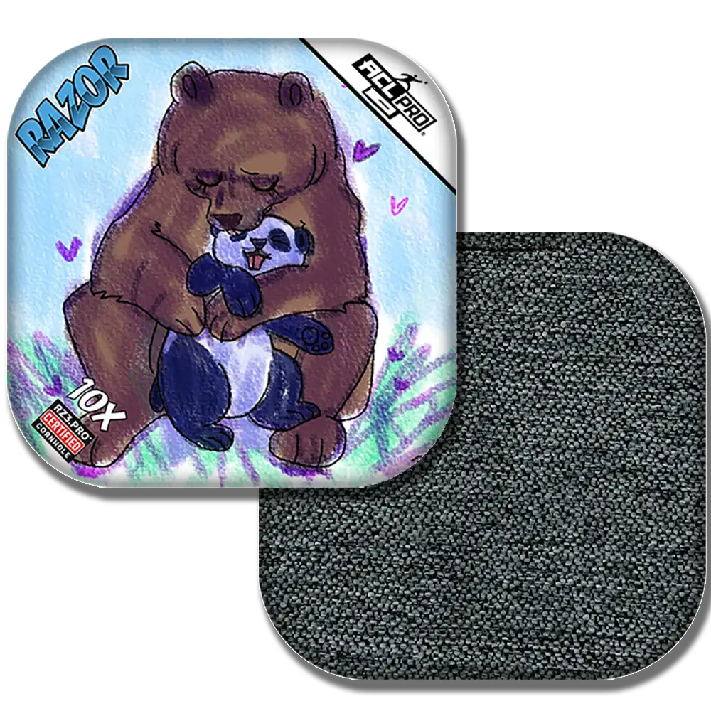 10X | Bear Hug | ACL PRO Razor Cornhole Bags