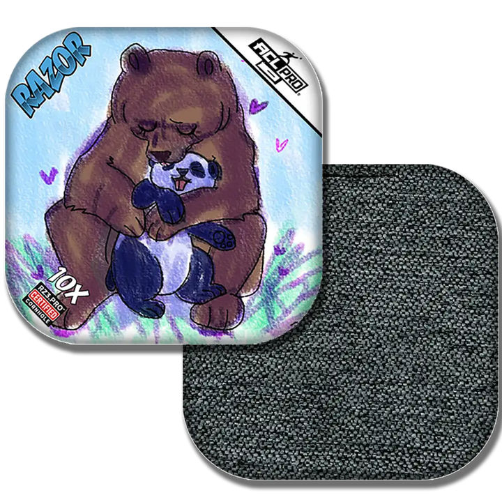 10X | Bear Hug | ACL PRO Razor Cornhole Bags