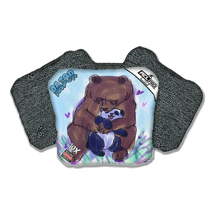 10X | Bear Hug | ACL PRO Razor Cornhole Bags