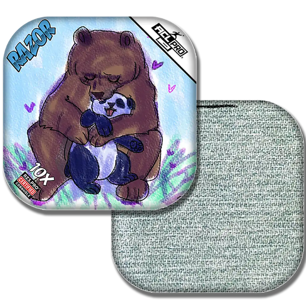 10X | Bear Hug | ACL PRO Razor Cornhole Bags