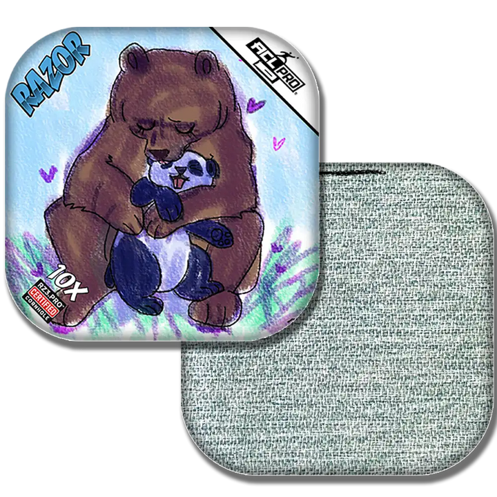 10X | Bear Hug | ACL PRO Razor Cornhole Bags