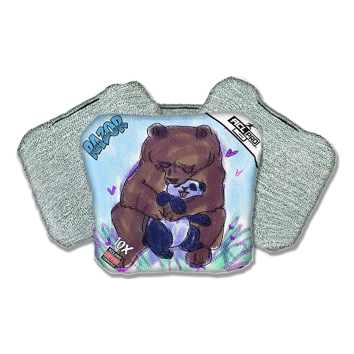 10X | Bear Hug | ACL PRO Razor Cornhole Bags