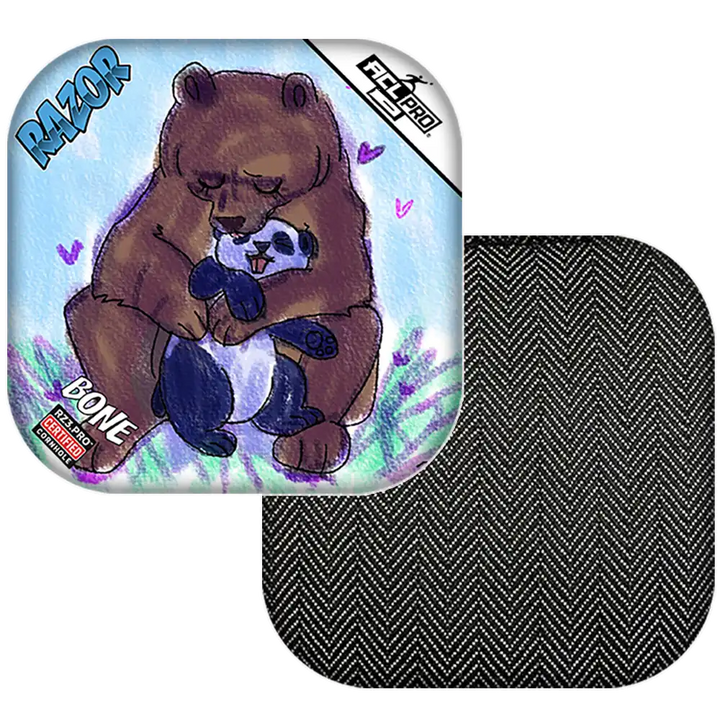 Bone | Bear Hug | ACL PRO Razor Cornhole Bags