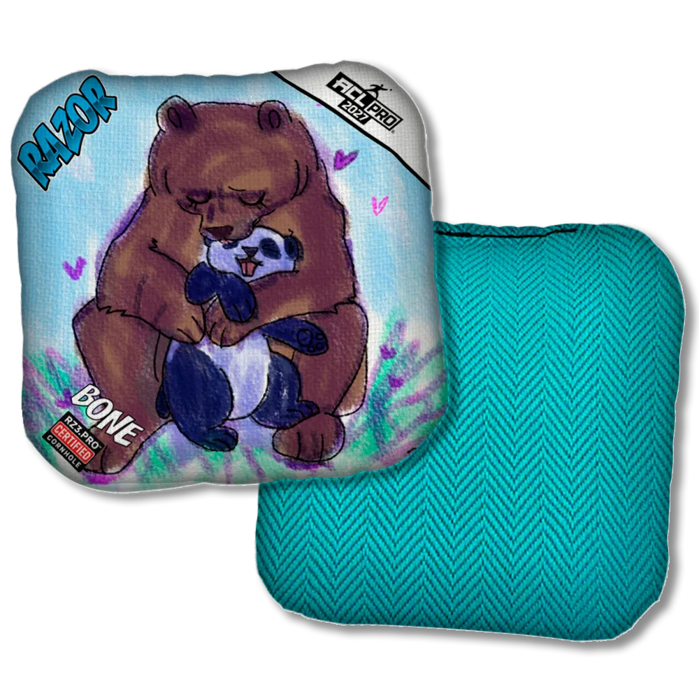 Bone PRO Bear Hug Teal Back Product View