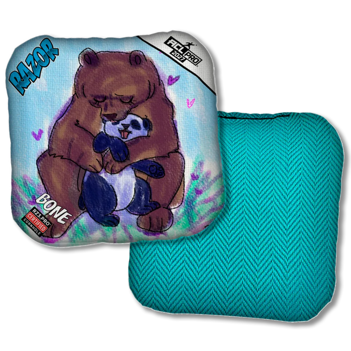 Bone PRO Bear Hug Teal Back Product View