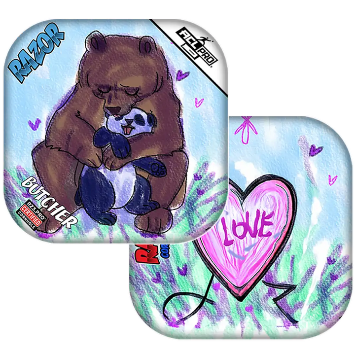 Butcher | Bear Hug | ACL PRO Razor Cornhole Bags