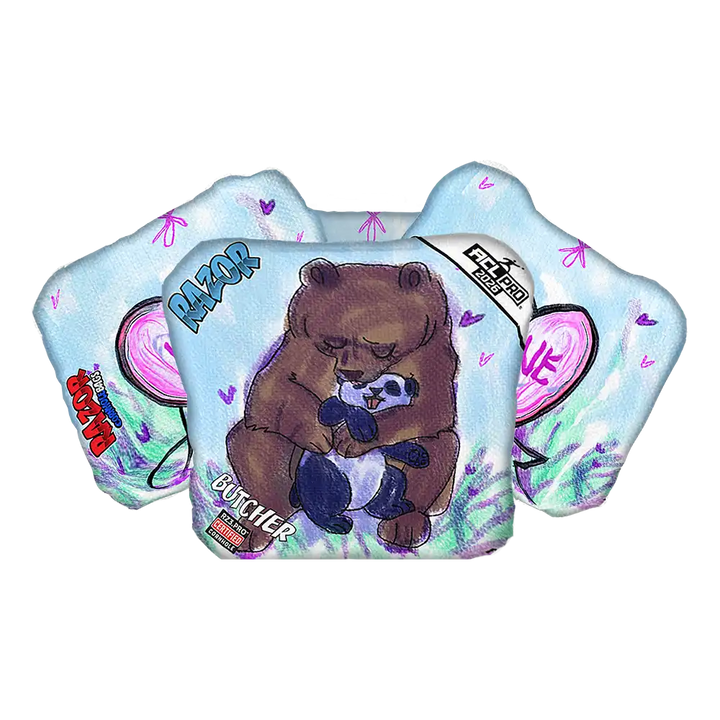 Butcher | Bear Hug | ACL PRO Razor Cornhole Bags