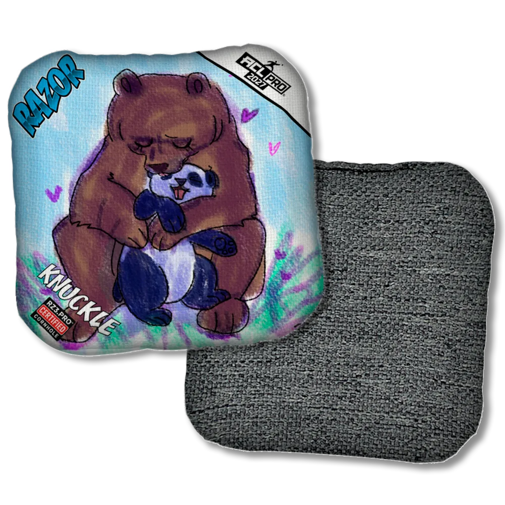 Knuckle PRO Bear Hug Black Back Product View