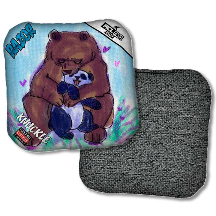 Knuckle PRO Bear Hug Black Back Product View
