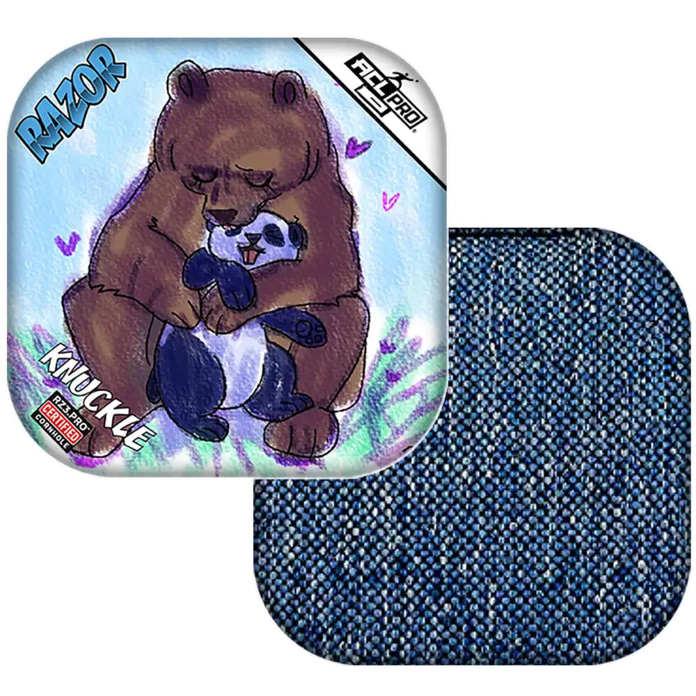 Knuckle | Bear Hug | ACL PRO Razor Cornhole Bags