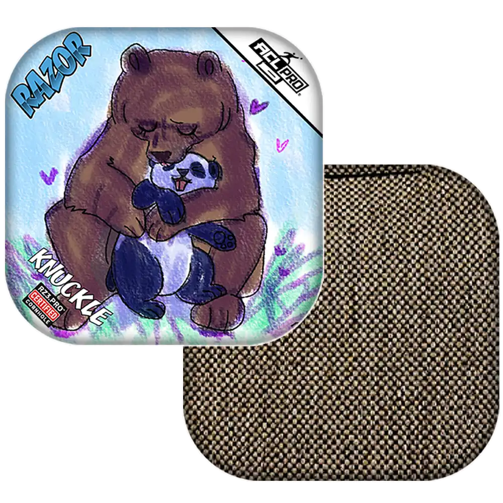 Knuckle | Bear Hug | ACL PRO Razor Cornhole Bags