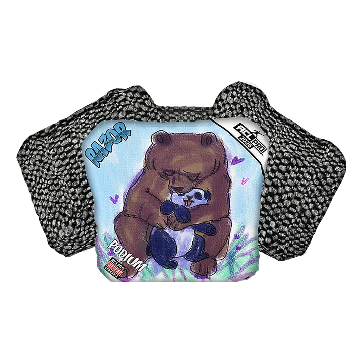 Podium | Bear Hug | ACL PRO Razor Cornhole Bags