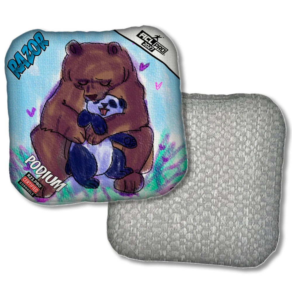 Podium PRO Bear Hug Silver Back Product View
