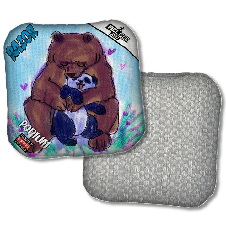 Podium PRO Bear Hug Silver Back Product View