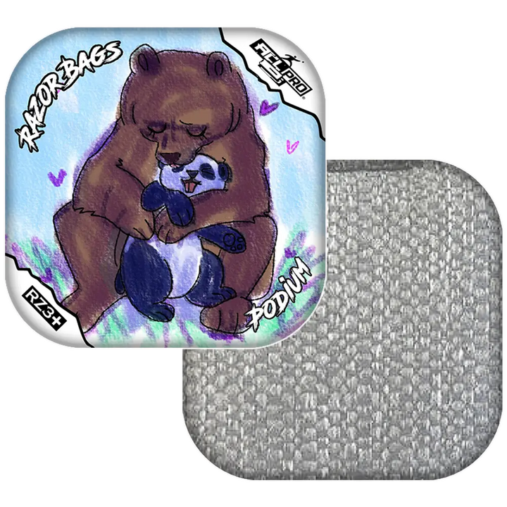 Podium | Bear Hug | ACL PRO Razor Cornhole Bags